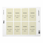 自家製エッグノグパーソナライズされたシブロン ラベル (フルシート)