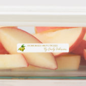 自家製オリーブ漬け薄ラベル ラベル (貼付)