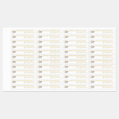 自家製キノコ漬け薄いラベル ラベル (シート)