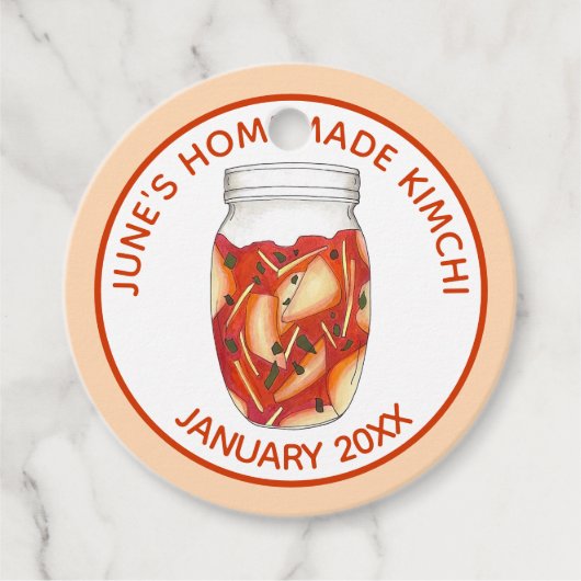 自家製キムチ発酵キャベツ韓国料理 フェイバータグ (正面)