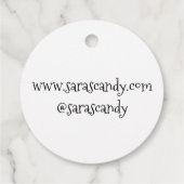 自家製キャラメルスイーツキャンディー フェイバータグ (裏面)