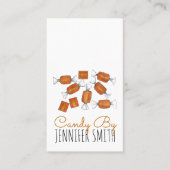 自家製キャラメルスイーツキャンディ店 名刺 (正面)