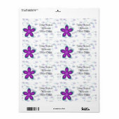 自家製キャンドルラベル ラベル (フルシート)