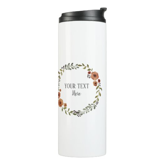 自家製クッキーケーキヴィンテージクラフトフローラリース タンブラー (回転左)