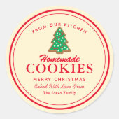 自家製クッキージンジャーブレッド ラウンドシール (正面)