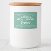 自家製クラッカーズエステティックグリーン フードラベル (正面)