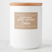 自家製クラッカーズエステティックブラウン フードラベル (正面)