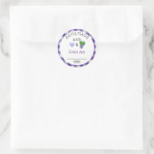 自家製グレープジャムゼリージンガム ラウンドシール (バッグ)