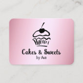 🍒自家製ケーキベーカリー 名刺 (正面)