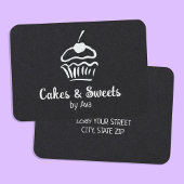 自家製ケーキ 名刺