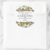 自家製コキトパーソナライズされた ラウンドシール (バッグ)