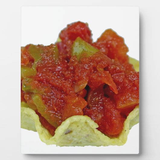 自家製サルサ フォトプラーク (正面)