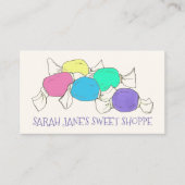 自家製サルタータータータッフィージキャンディボードウォークスイーツ 名刺 (正面)