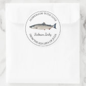 自家製サーモンジャークラベル ラウンドシール (バッグ)