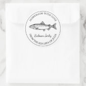 自家製サーモンジャークラベル ラウンドシール (バッグ)