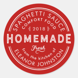 自家製ジャム/ゼリー/ソース・キッチンラベル ラウンドシール
