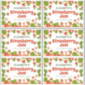 自家製ストロベリージャム シール (正面)