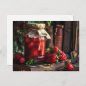 自家製ストロベリージャム ポストカード (正面/裏面)