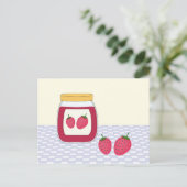 自家製ストロベリージャム ポストカード (スタンド正面)