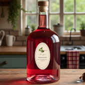 自家製スロージンとヴィンテージイラストレーション 楕円形シール