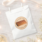 自家製ソーセー転がジスのペストリー焼いたバイ フェイバーバッグ (クリップ留めされた状態)