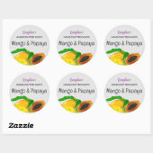 自家製ソープシール用ラベル ラウンドシール (シート)