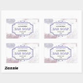 自家製ソープラベルシール 長方形シール (シート)