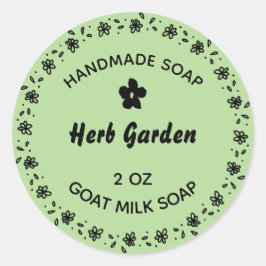 自家製ソープ素朴フラワーリースカントリーハーブ ラウンドシール