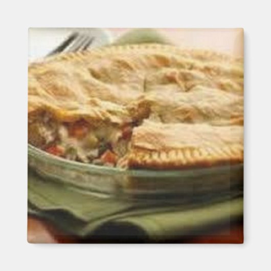 自家製チキンポットパイマグネット マグネット (正面)