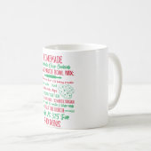 自家製チョコレートチップス コーヒーマグカップ (正面右)