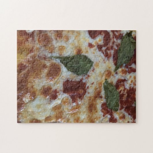 自家製チーズピザ料理 ジグソーパズル (横)