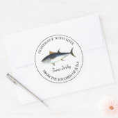 自家製ツナジャークラベル ラウンドシール (封筒)