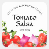 自家製トマトサルサキャニング スクエアシール (正面)