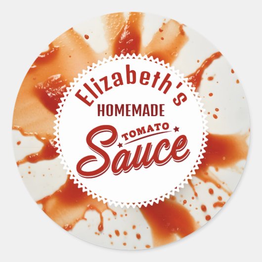 自家製トマトソース ラウンドシール (正面)
