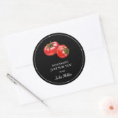 自家製トマトラベル ラウンドシール (封筒)