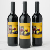 自家製ドリンク ワインラベル (ボトル)