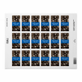 自家製ハッピーホッピー時間エールボトルラベルビール ラベル (フルシート)