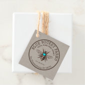 自家製ハニービークラフトジャールネックラベル フェイバータグ (インサイチュ)