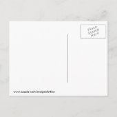 自家製バブル混合はがき招待状 インビテーションポストカード (裏面)