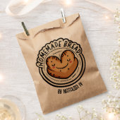 自家製パン フェイバーバッグ (クリップ留めされた状態)