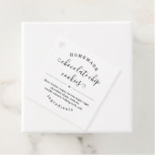 自家製パーソナライズされた食ラベル フェイバータグ (インサイチュ)