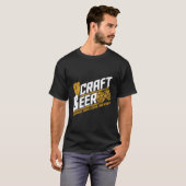 自家製ビール醸造Ipaクラフトビールを飲む Tシャツ (正面フル)