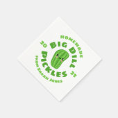 自家製ピクルス スタンダードカクテルナプキン (角)