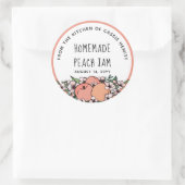 自家製ピーチプロダクト桃&ブロッサム ラウンドシール (バッグ)