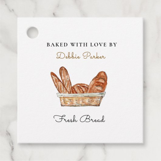 自家製フレッシュパンつるラベル フェイバータグ (正面)