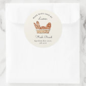 自家製フレッシュパン ラウンドシール (バッグ)