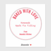 自家製フードクリスマスカスタムギフトパーティー特典 シール (シート)