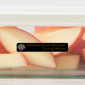 自家製ブラックカラントジャムシンシールラベル ラベル (貼付)