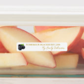 自家製ブラックベリージャムシンラベル ラベル (貼付)
