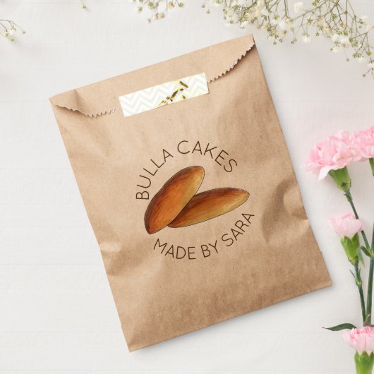 自家製ブラーケーキジャマイカ焼いたーケーキメイド フェイバーバッグ (封をした状態)